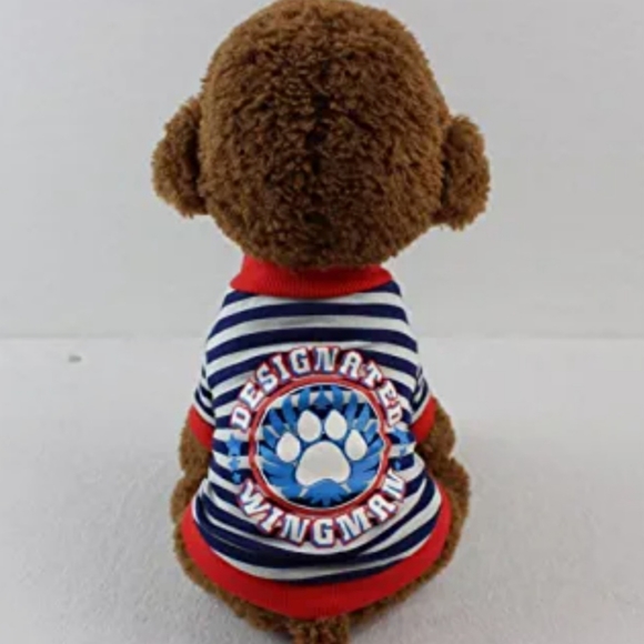 Dog Striped Top - Picture 1 of 2